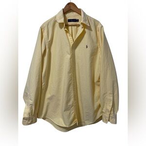 Ralph Lauren Pale Yellow Button-Down Shirt